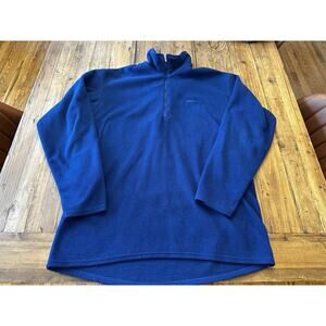 Vintage 90s Patagonia Capilene Fleece 1/4 Zip Pullover Made in USA XL
